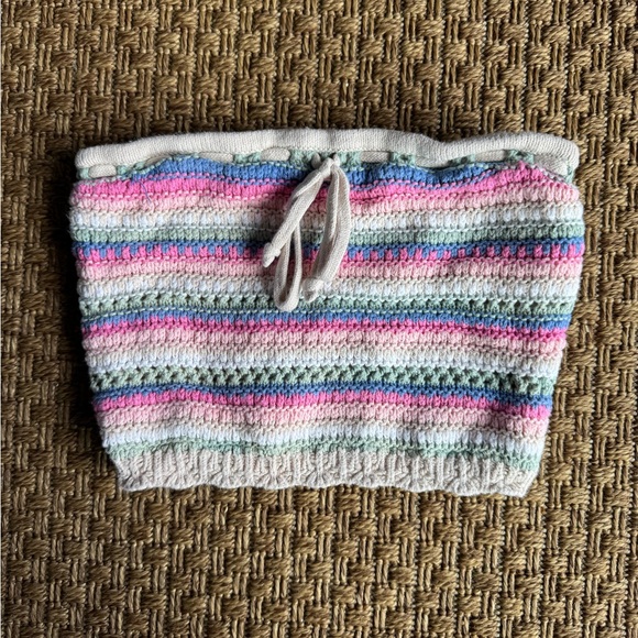 Hollister Crochet-Style Tube Top XXS - Picture 1 of 3